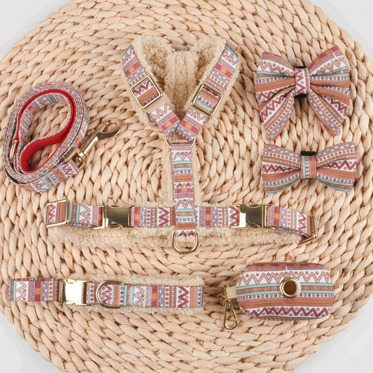 Detaliu material rezistent si reglaje ham caini